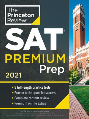 cover image of Princeton Review SAT Premium Prep, 2021